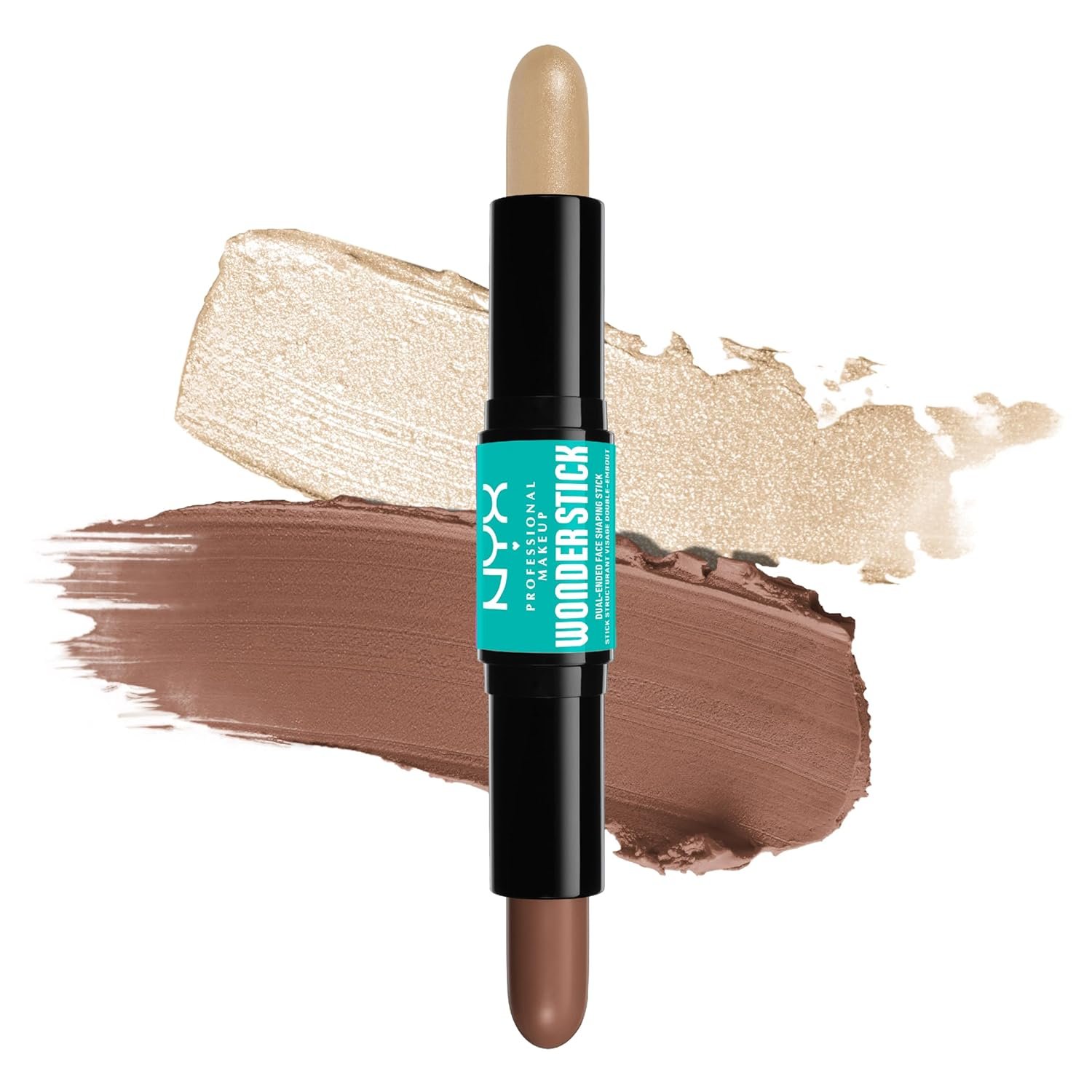 NYX PROFESSIONAL MAKEUP Wonder Stick, Face Shaping & Contouring Stick – Universal Light