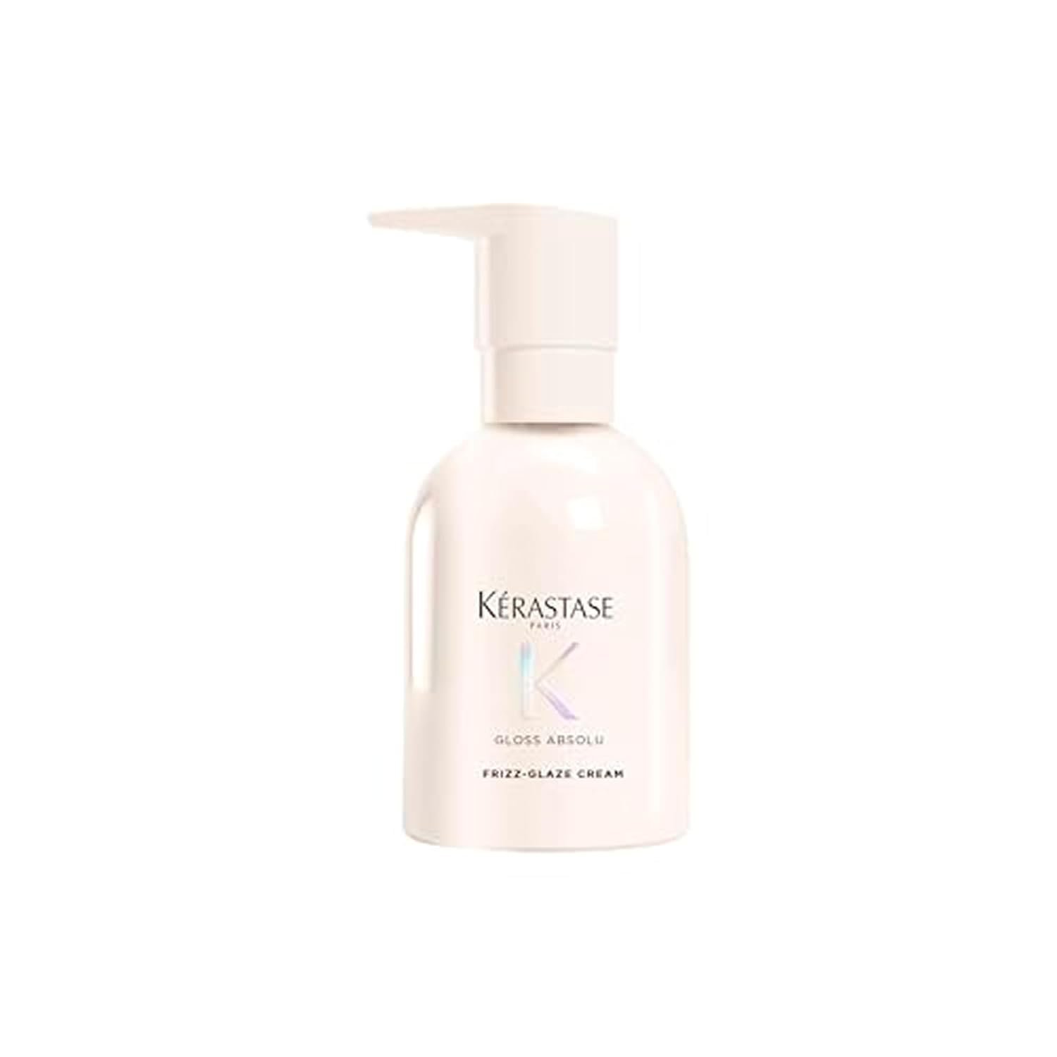 KÉRASTASE Gloss Absolu Anti-Frizz Styling Cream for Thick, Frizzy Hair, for Shine & Smoothness, with Hyaluronic Acid, Silicone-Free Formula