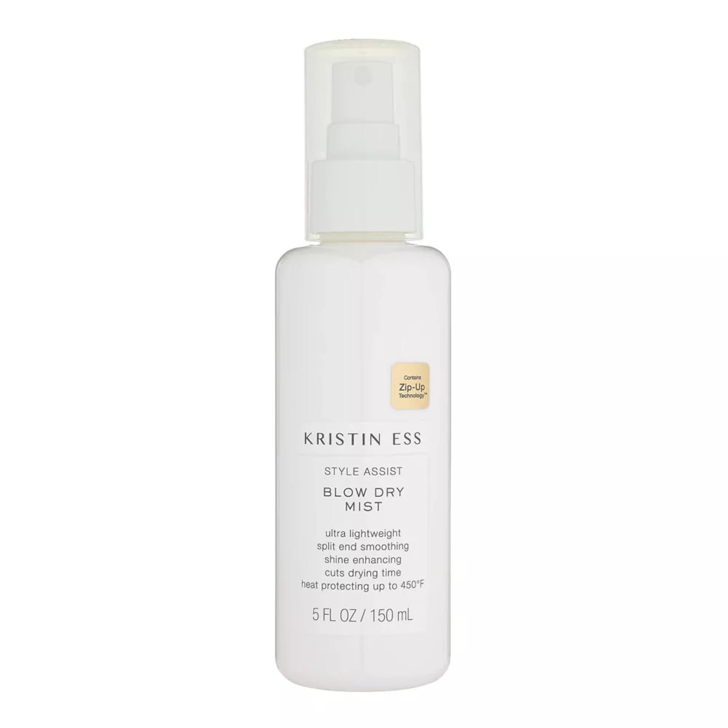 Kristin Ess Hydrating Heat Protection Spray for Hair – Blow Dry Frizz Control + Shine Enhancing -Anti Humidity Thermal Heat Protectant Spray – Repair + Protect Hair Up to 450 Degrees – Pear Fragrance