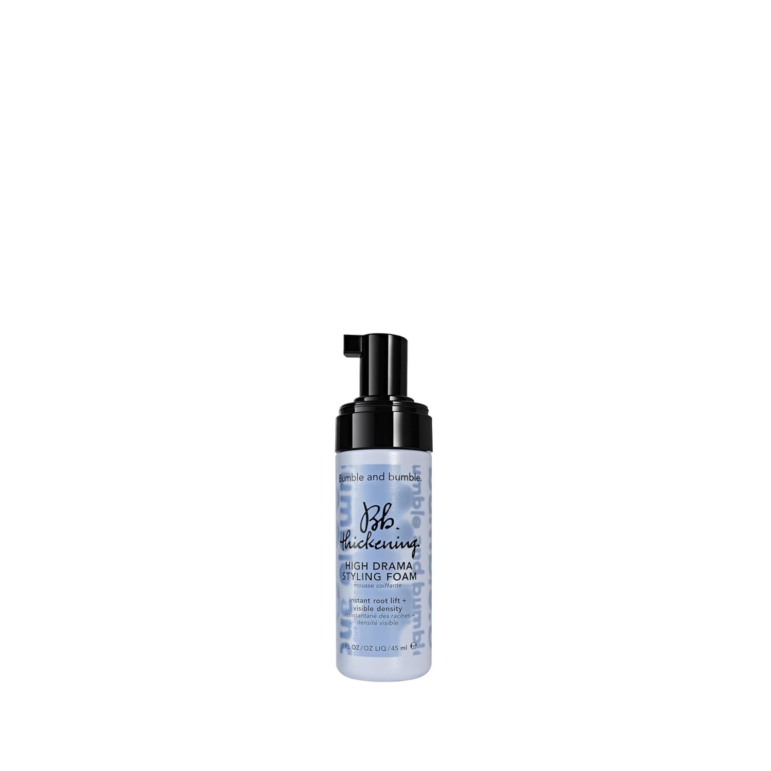 Bumble and bumble. Thickening High Drama Styling Hair Foam | Thinning hair | For visible density + volumizing root lift