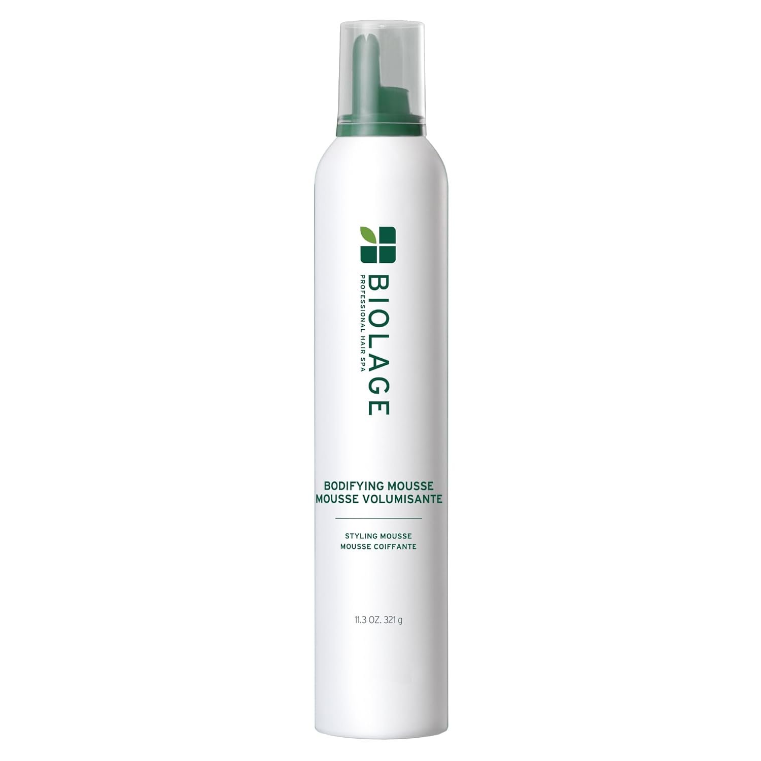 BIOLAGE Bodifying Mousse – For All Hair Types, Adds Body, Control, and Shine, Vegan, Paraben-Free, Colorant-Free