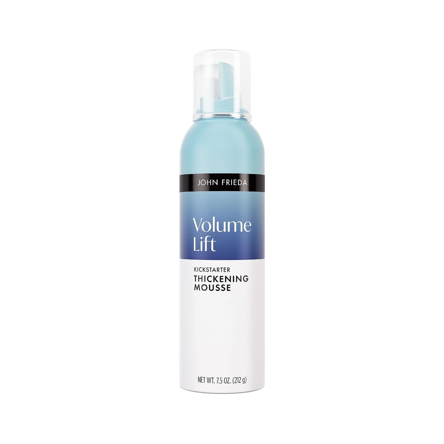 John Frieda Volume Lift Kickstarter Thickening Mousse, Volumizing Mousse For Fine Hair, 7.5 Oz