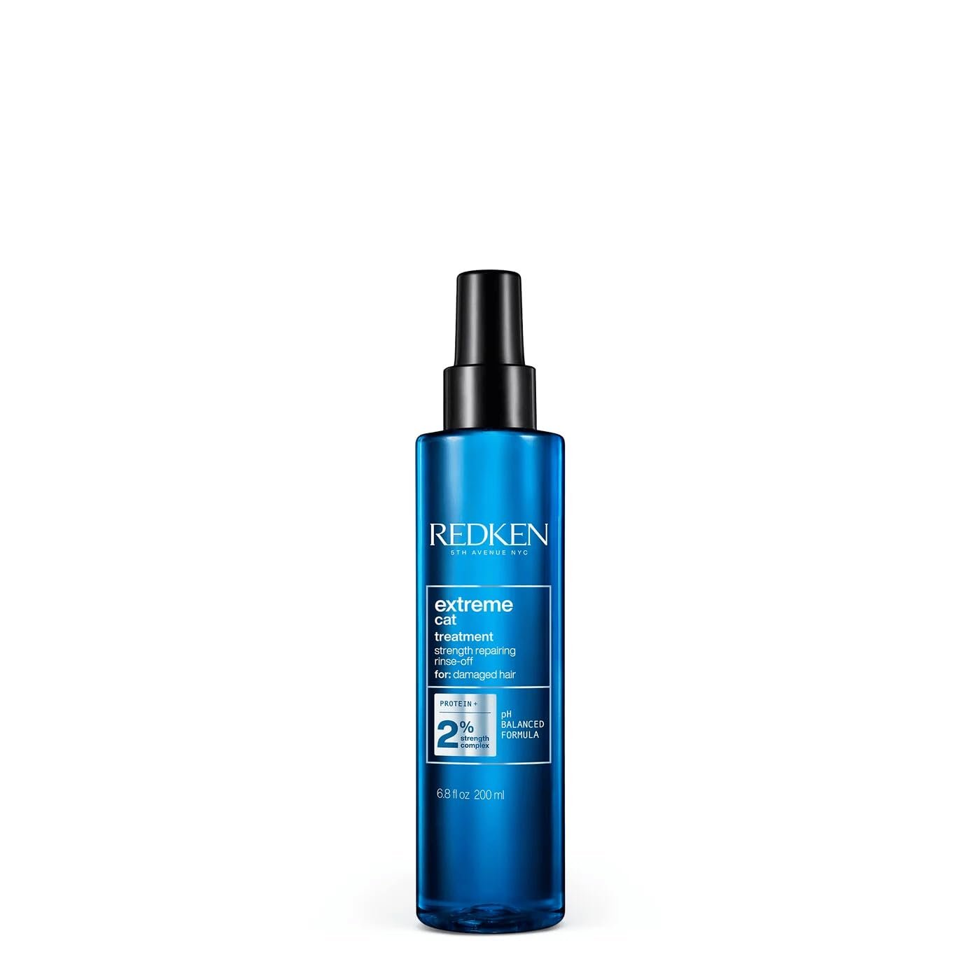 Redken Extreme CAT Anti-Damage Protein Reconstructing Treatment For Distressed Hair – Strengthens & Adds Shine With Ceramides