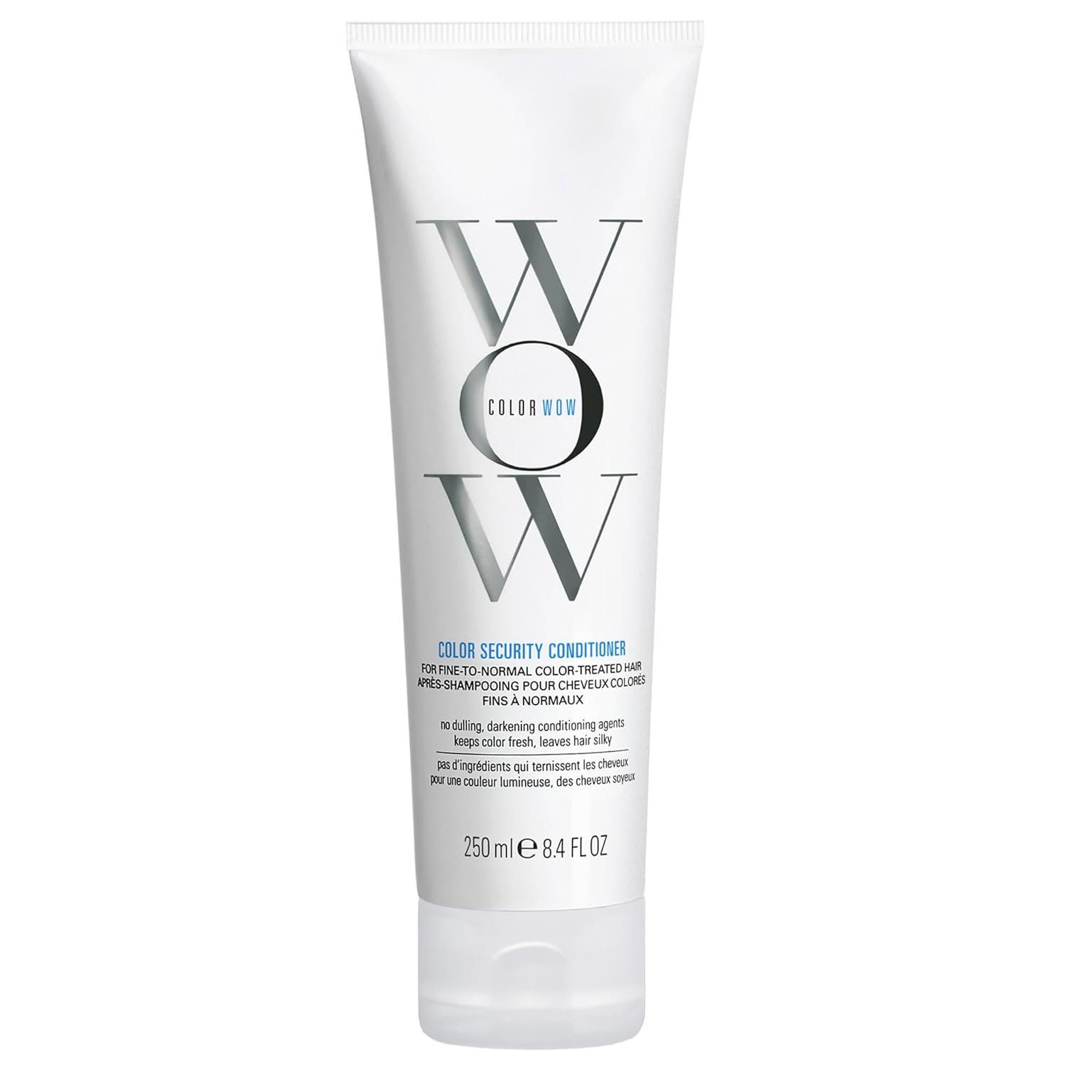 COLOR WOW Color Security Conditioner for Fine to Normal Hair – Weightless hydration for fine, thin, fragile hair | Detangles, nourishes + adds shine with Argan Oil | Color safe | Heat protection