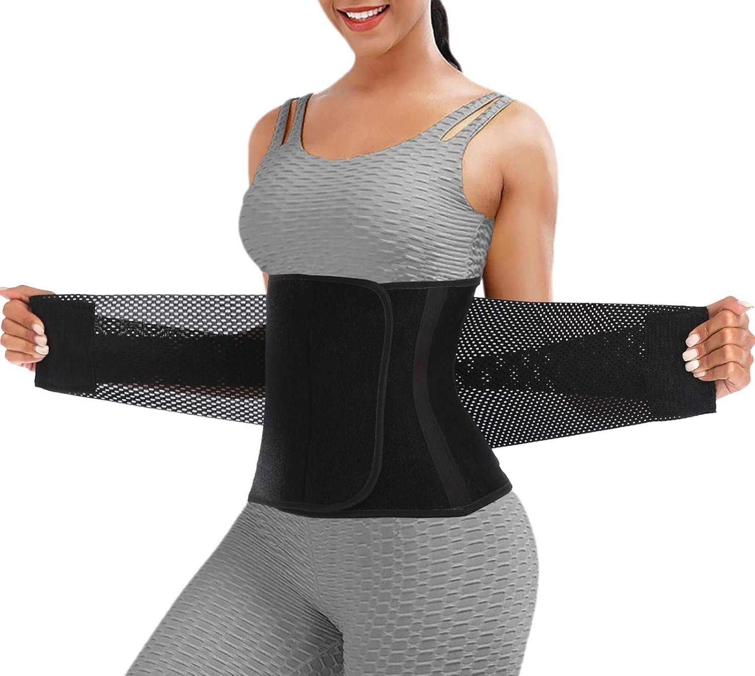 Waist Trainer Belt for Women & Man – Waist Trimmer Ab Belt | Tummy Control Body Shaper