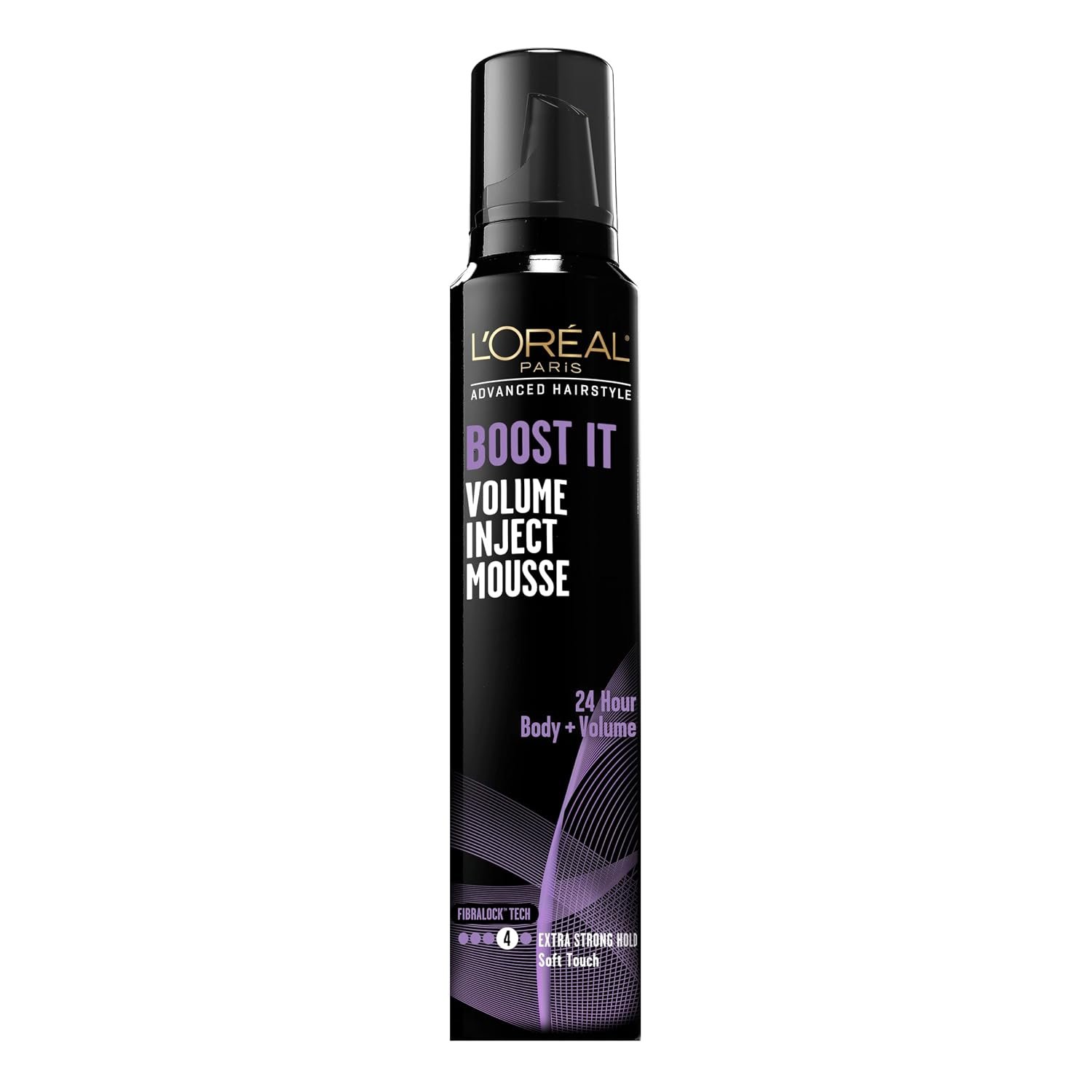 L’Oreal Paris Hair Care Advanced Hairstyle Boost It Volume Inject Mousse, 8.3 Ounce