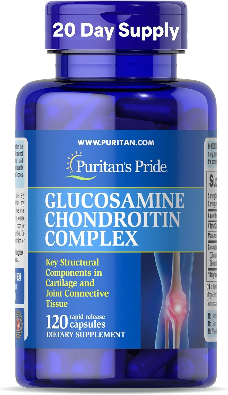 Puritan’s Pride Glucosamine Chondroitin Complex for Women and Men