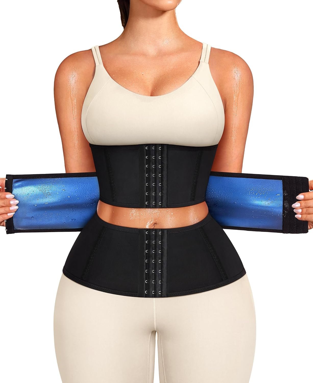 Junlan Waist Trainer for Women Shapewear Tummy Control Waist Cincher