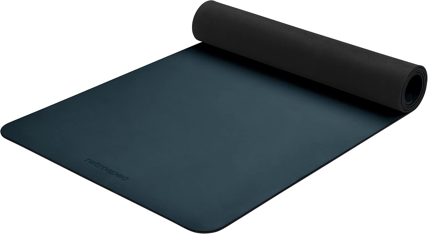 Retrospec Laguna 5mm Yoga Mat – Fitness Mat for Women, Men & Children, Slip-Resistant and Moisture Absorbing Exercise Mat for Home, Pilates, Yoga and Floor Workouts