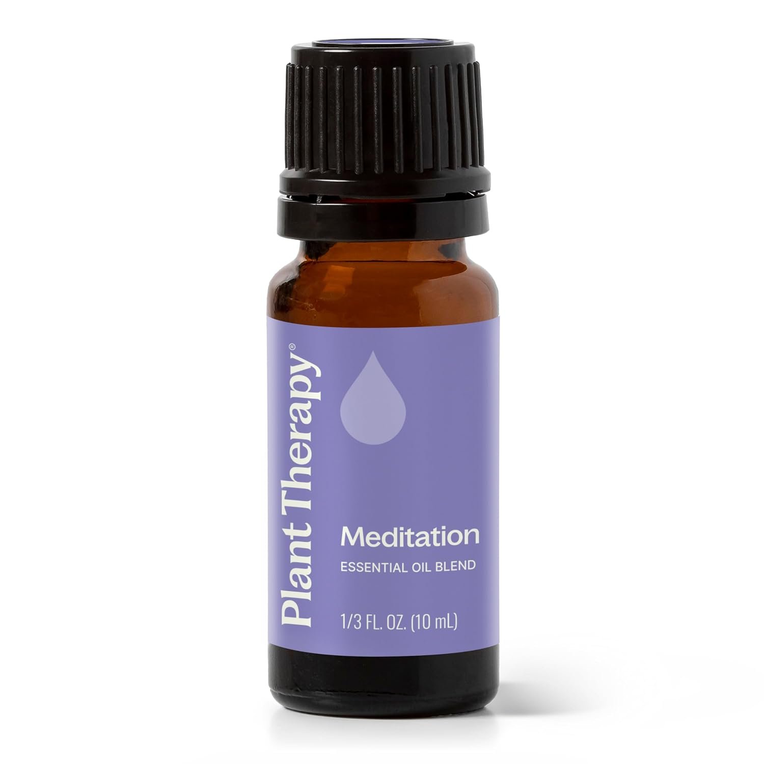 Plant Therapy Meditation Essential Oil Blend 10 mL (1/3 oz) 100% Pure, Undiluted, Calming Aromatherapy for Yoga, Mediation, and Self Care