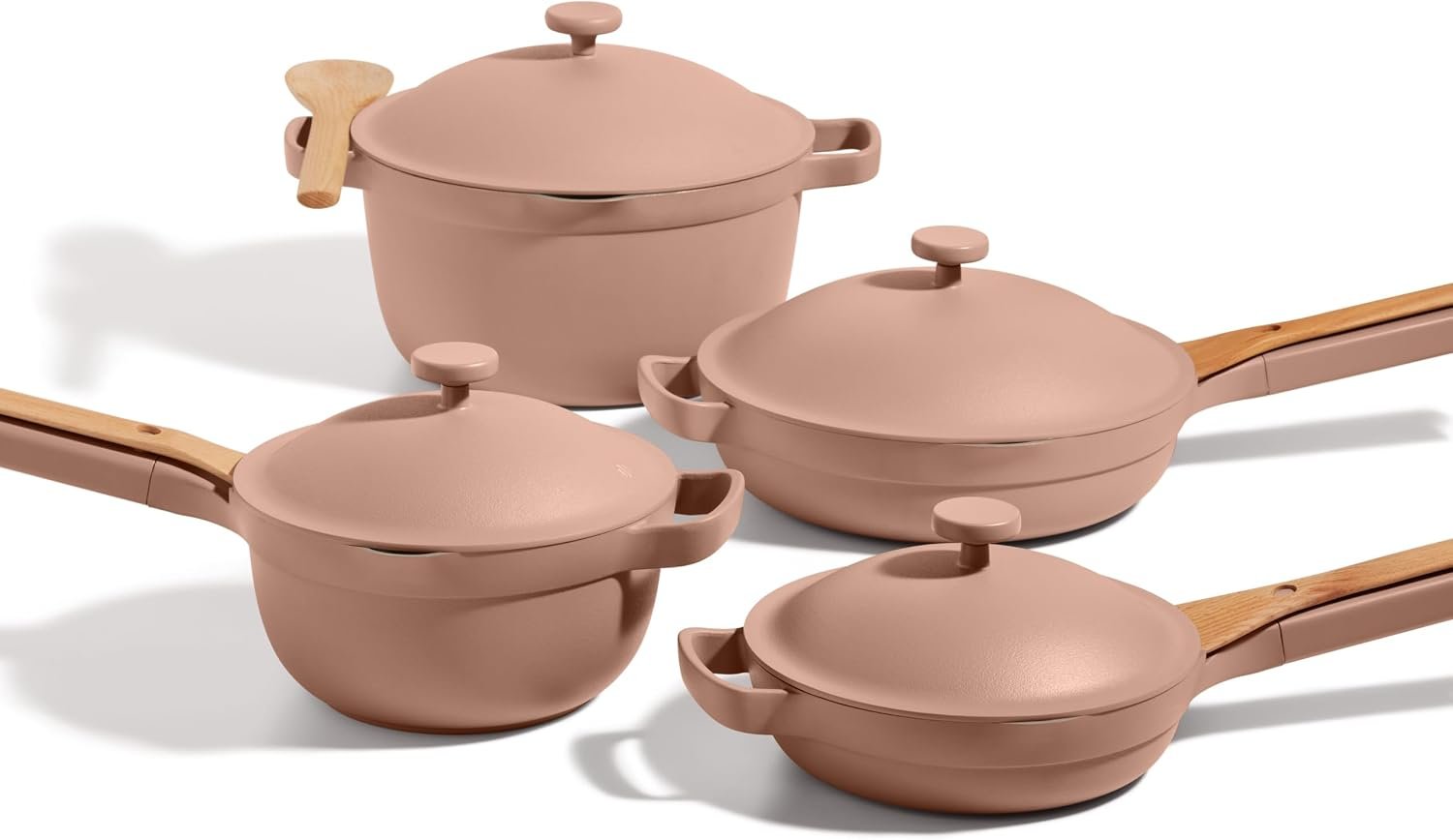 Our Place Cookware Set – 13-Piece Kit Including the Always Pan, Perfect Pot and Spatulas | Multifunctional, Toxin-Free Nonstick | Heat Safe up to 450°F | Oven, Stove, Induction Compatible | Spice