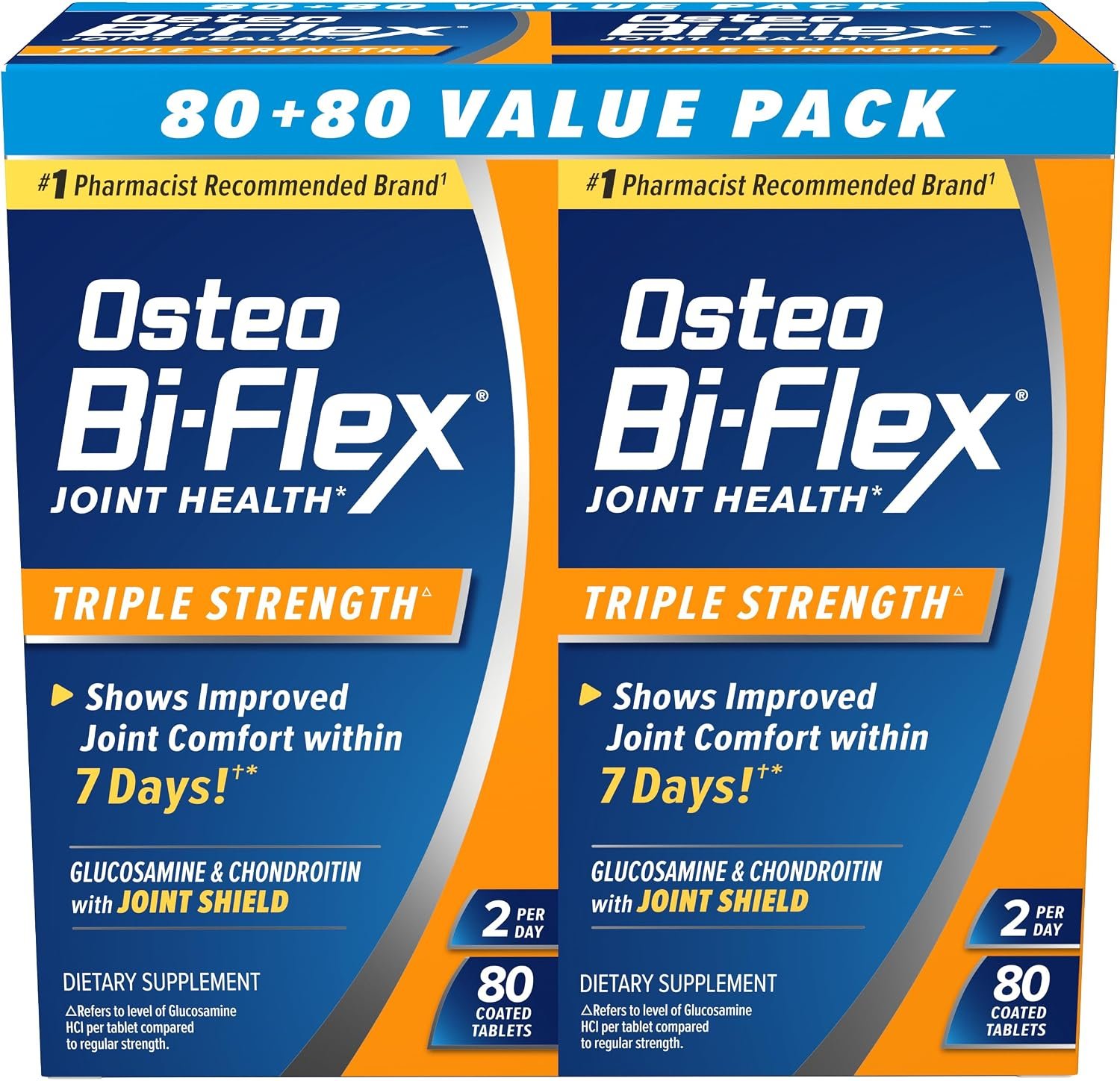 Osteo Bi-Flex Triple Strength Glucosamine Chondroitin Supplement, 80 Ct