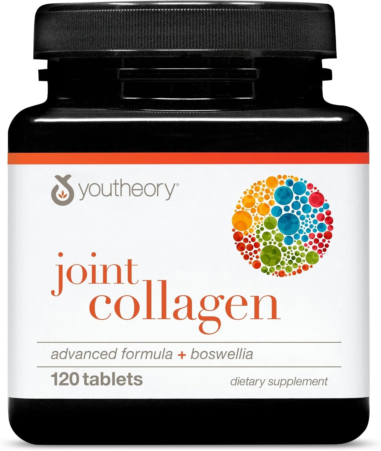 Youtheory Joint Collagen Advanced – Contains Undenatured Type II Collagen & Herbal Ingredients – Contains Bovine Source – Shellfish Free – 120 Tablets (60-Day Supply)
